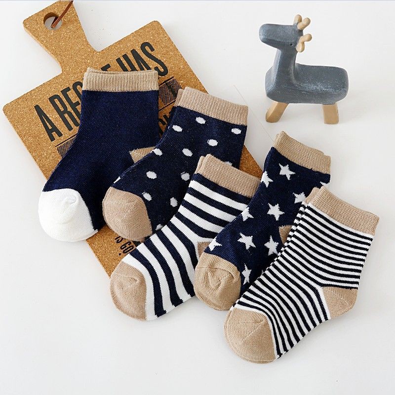 KK01 - KK12 [5 SET] KAOS KAKI BAYI ANAK IMPOR SOCKS LUCU KARAKTER KARTUN UNISEX [0-8] thn