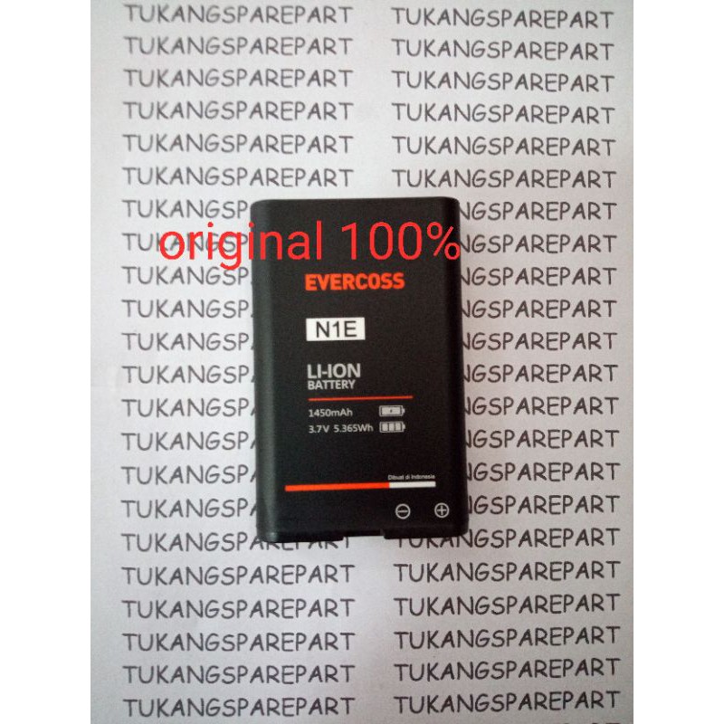 batre evercoss N1E original