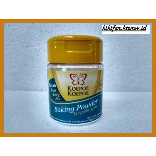 

Redwop-Gnikab- Koepoe-Koepoe Baking Powder 45 Gr -Hallall.