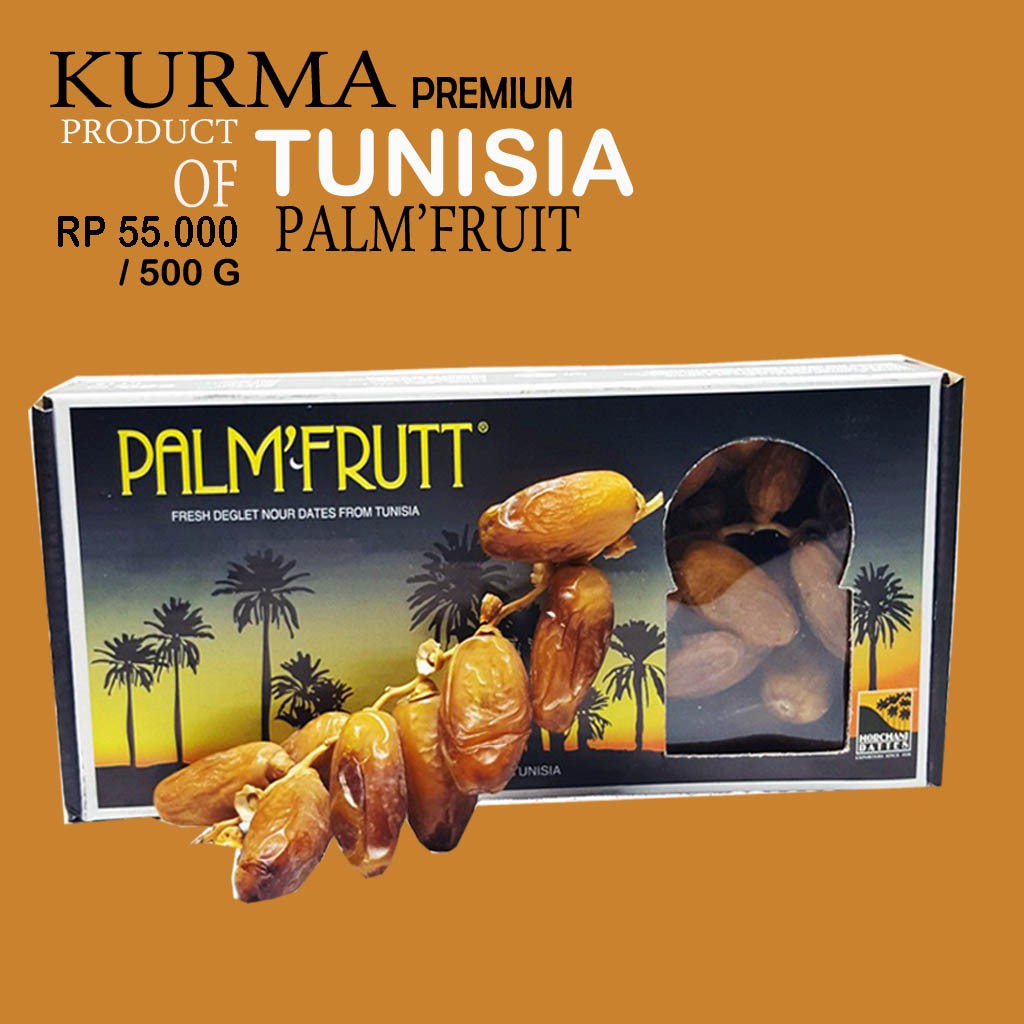 

KURMA PREMIUM (PALM'FRUUT) untuk berbuka puasa di ROMADHON