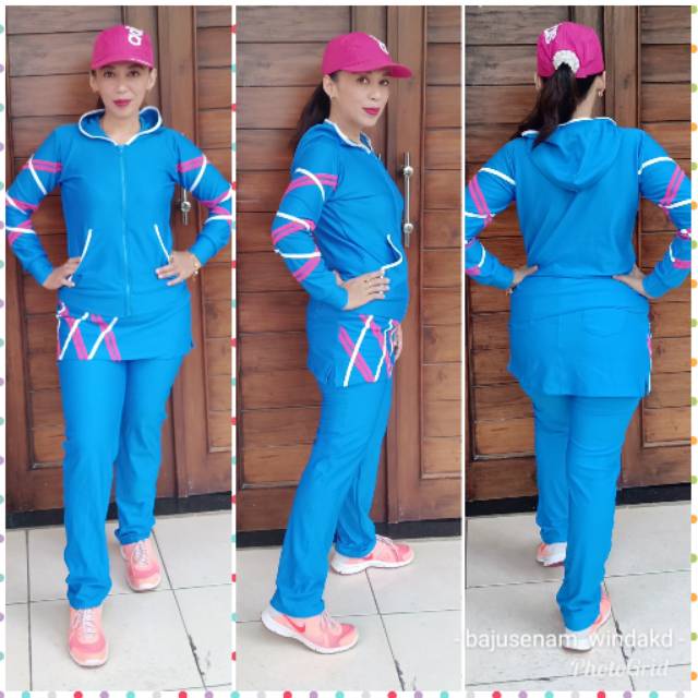 Set Baju senam aerobik/zumba/fitness