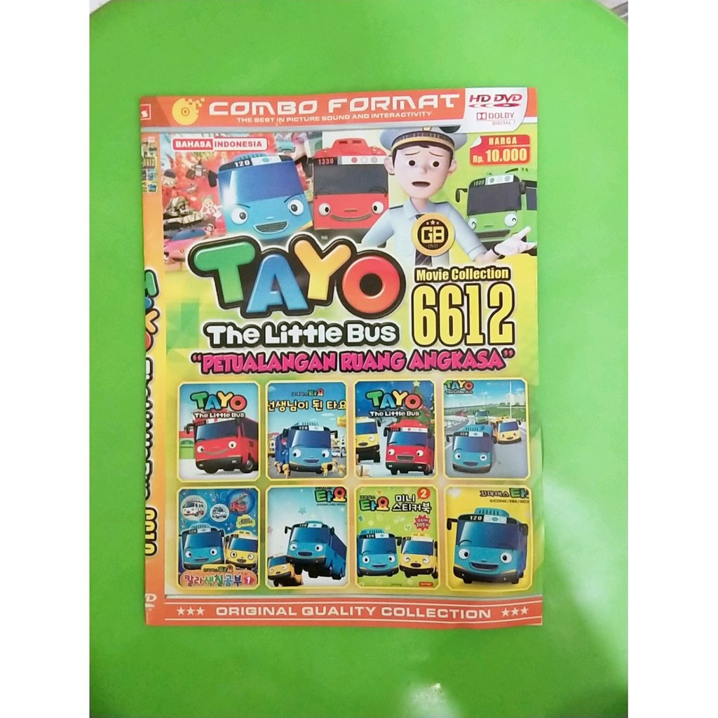 KASET FILM ANAK ANAK PROMOO DVD KARTUN TAYO