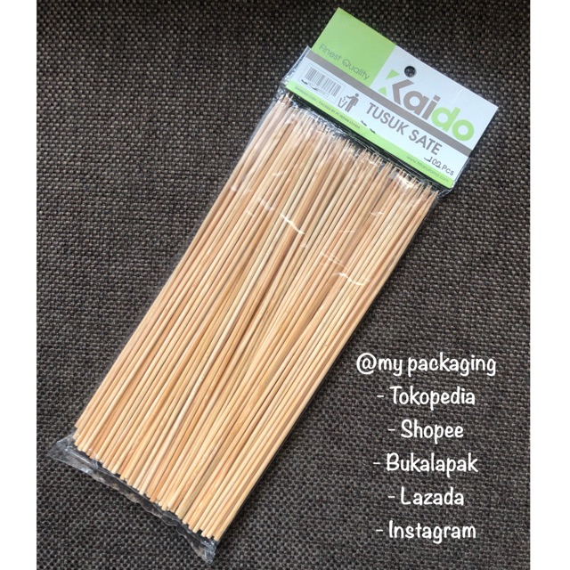 Jual Tusuk Sate Isi 100pcs Pack Indonesia Shopee Indonesia