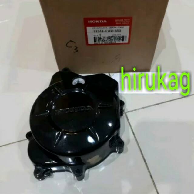 11341-KWB-600 Cover Tutup bak magnet magnit Crank case kiri blade lama revo 110 2009 - 2012 karbu 11