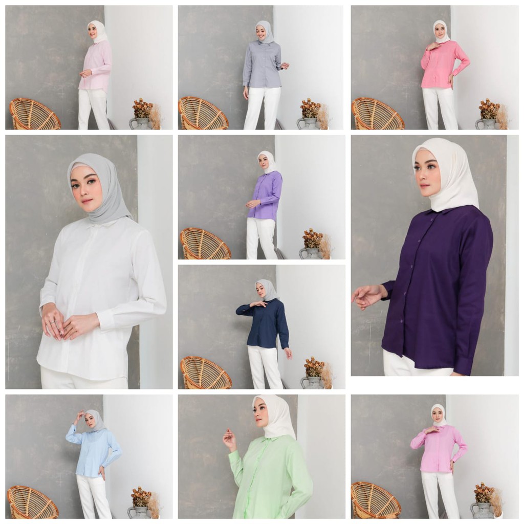 Kemeja Wanita / Basic Shirt