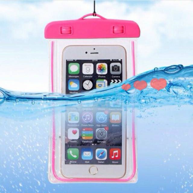 JOS101 Sarung HP Anti Air/Pouch HP Smartphone Waterproof Case Karakter