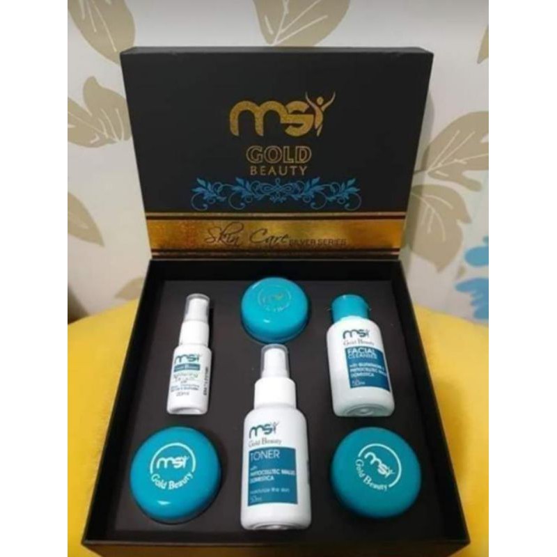skincare gold beauty msi