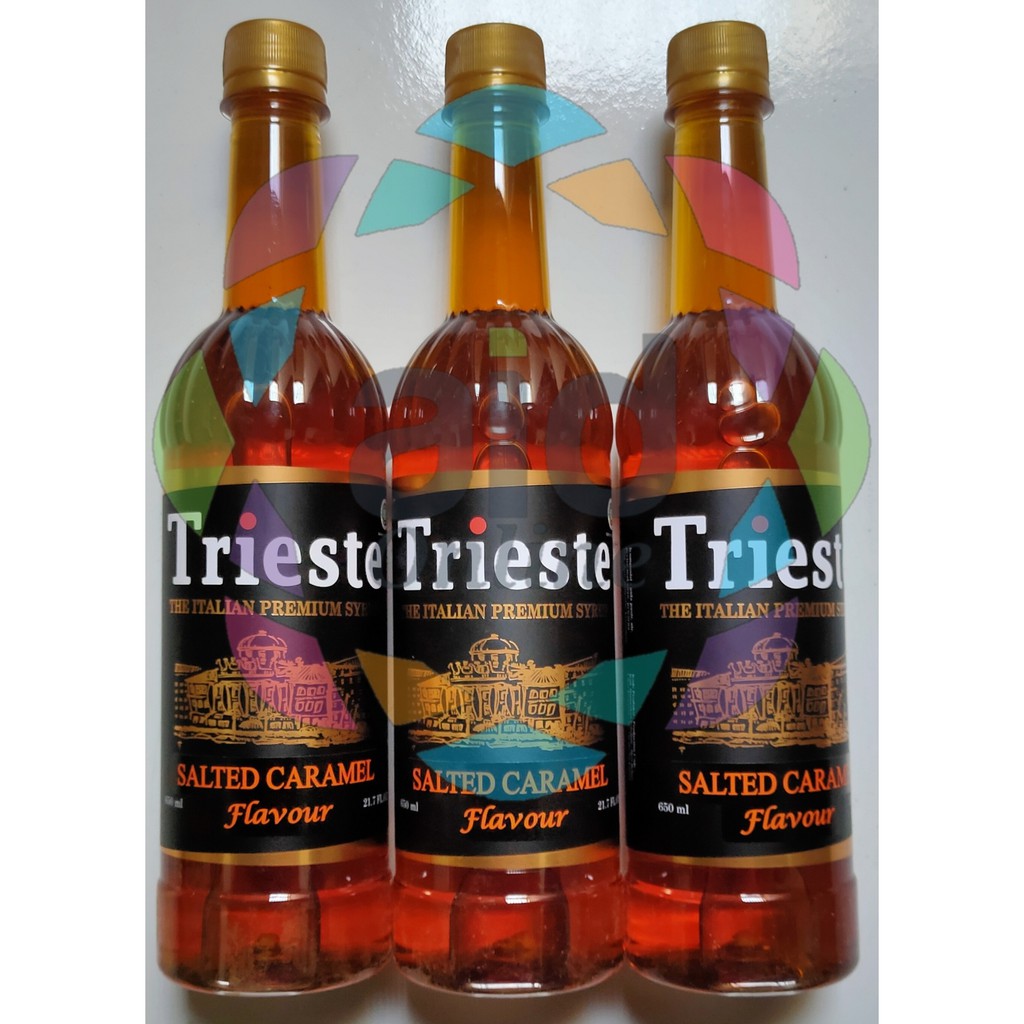 

Trieste Italian Premium Syrup Salted Caramel Flavour