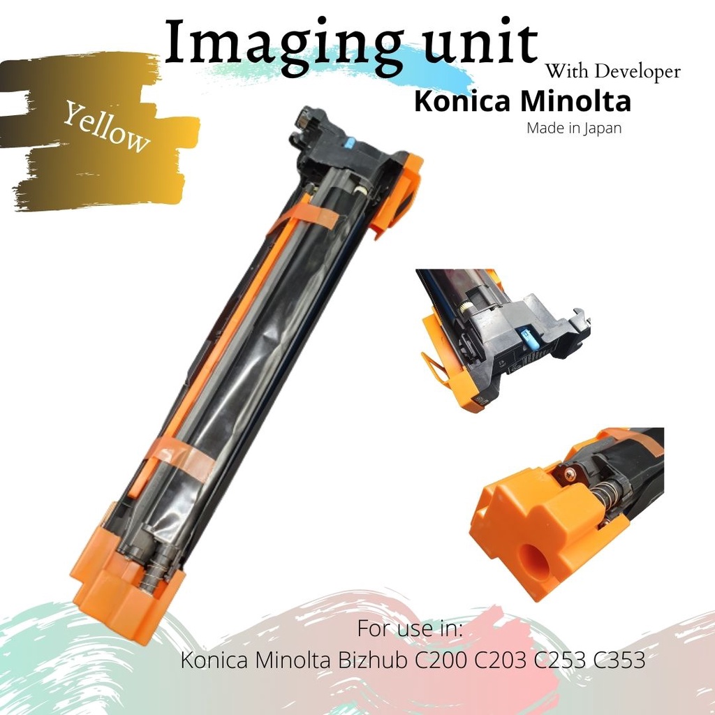 Imaging Unit Konica Minolta C200 C203 C253 C353 Yellow