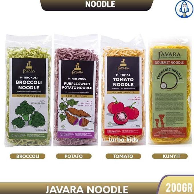 

Terlaris# Mie Javara / Javara Noodle / Gourmet Noodle - 200Gr - Kunyit