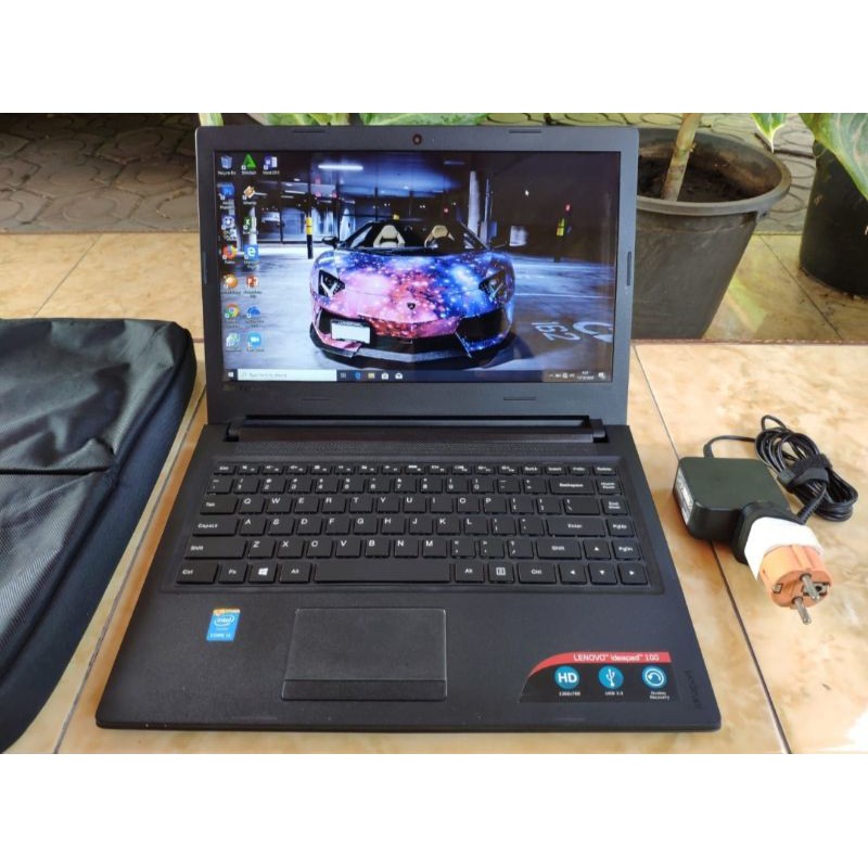 Laptop Lenovo Core i3 Ideapad 100 RAM 4 GB HDD 500 GB