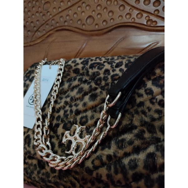 Tas Shoulder Tory Burch Motif Leopard