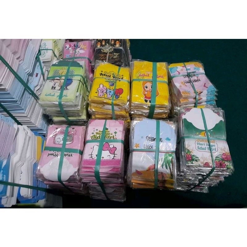 

(Siap kirim) Grosir Angpau lebaran mini pack - Amplop lebaran karakter | Angpo lebaran murah -Angpau lucu |Syeena.collection