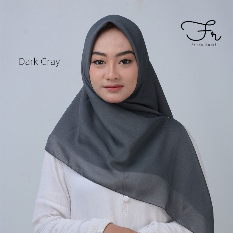 BELLA SQUARE POLLYCOTTON PREMIUM UKURAN 115x115-Dark grey