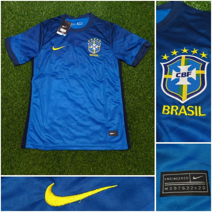 JERSEY BOLA BRAZIL AWAY 2020 GRADE ORI