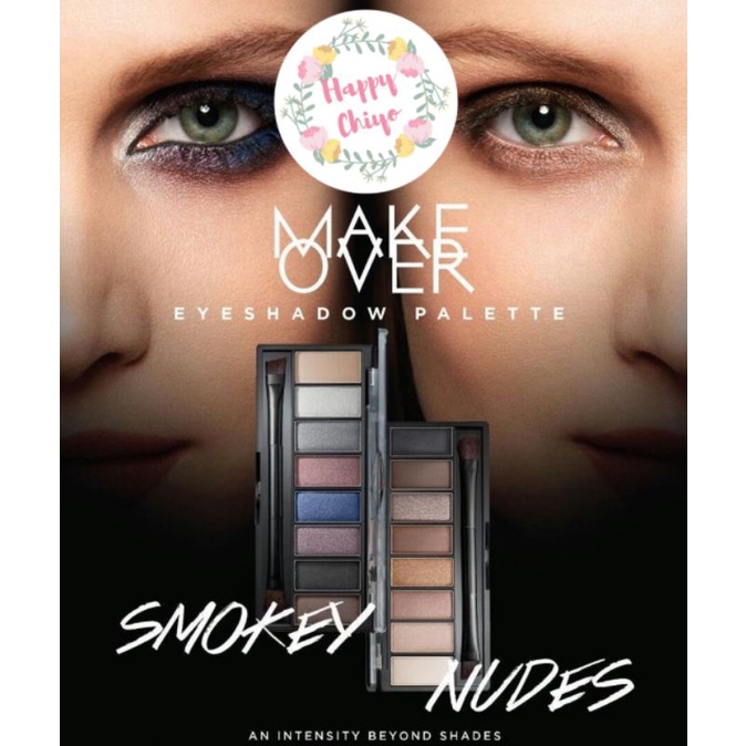Make Over Eyeshadow Palette Nudes/Smokey