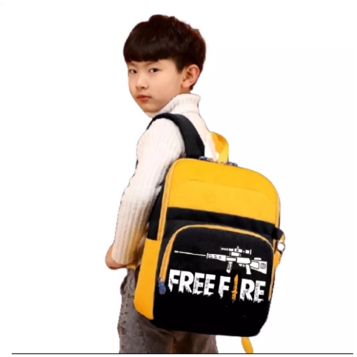 Tas Ransel Anak Sekolah Laki - Laki TK Paud Karakter Free Fire FREEFIRE