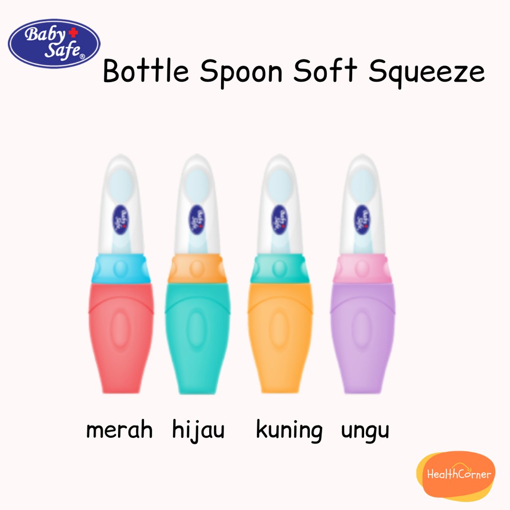 BabySafe Bottle Spoon Soft Squeeze