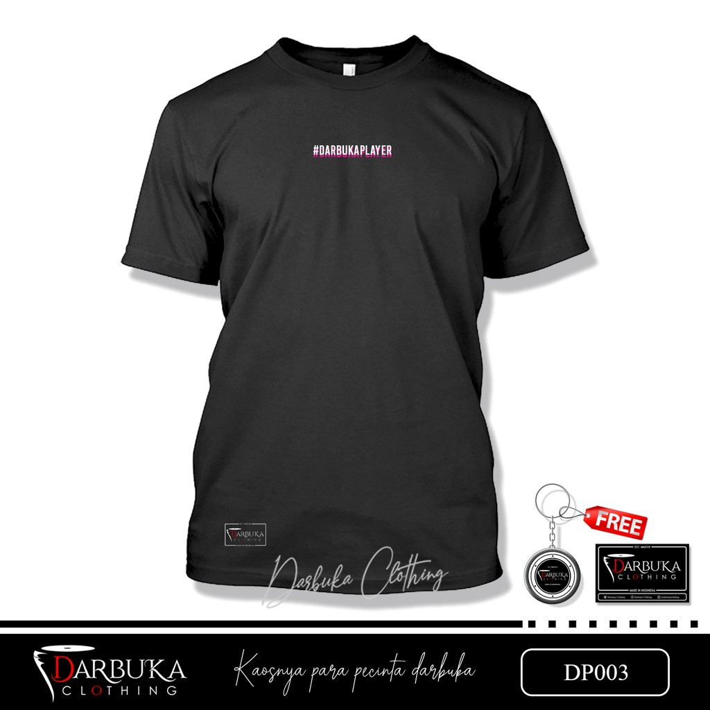(DP003)  KAOS DARBUKA || COD (bayar di tempat) || Darbuka Clothing