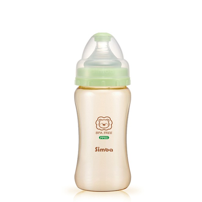 Simba PPSU Wide Neck Calabash Feeding Bottle 270ml Botol Susu