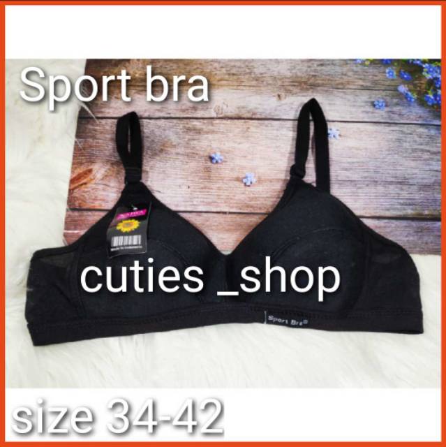 BRA NAJWA- DISTY - sporty bra - non busa - sz 34-42
