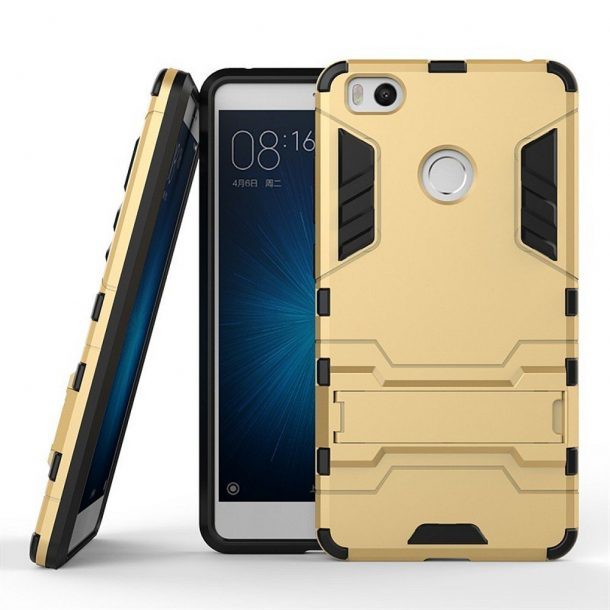 PROMO CUCI GUDANG Case KICKSTAND (GOLD) Robot Armor HARDCASE -ALL TYPE