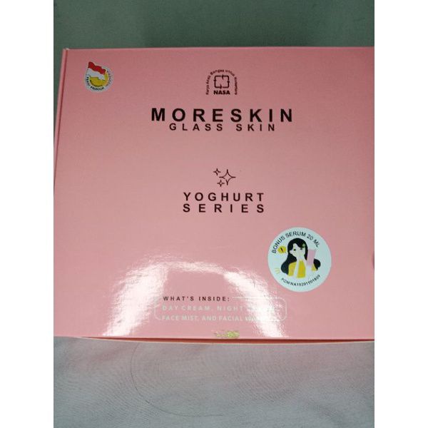Moreskin glass skin