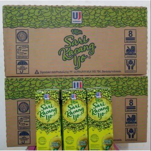 

Ultra Sari Kacang Hijau 250ml ( perkarton )