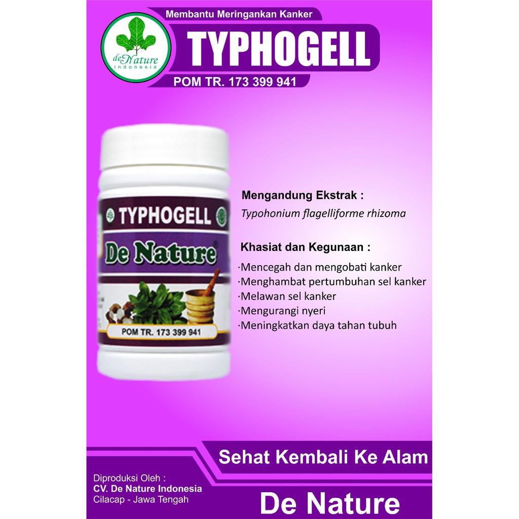 OBAT Kanker Serviks,Kanker Rahim,Kanker Payudara,Kanker Vagina,Kanker Limfoma 100% HERBAL DE NATURE