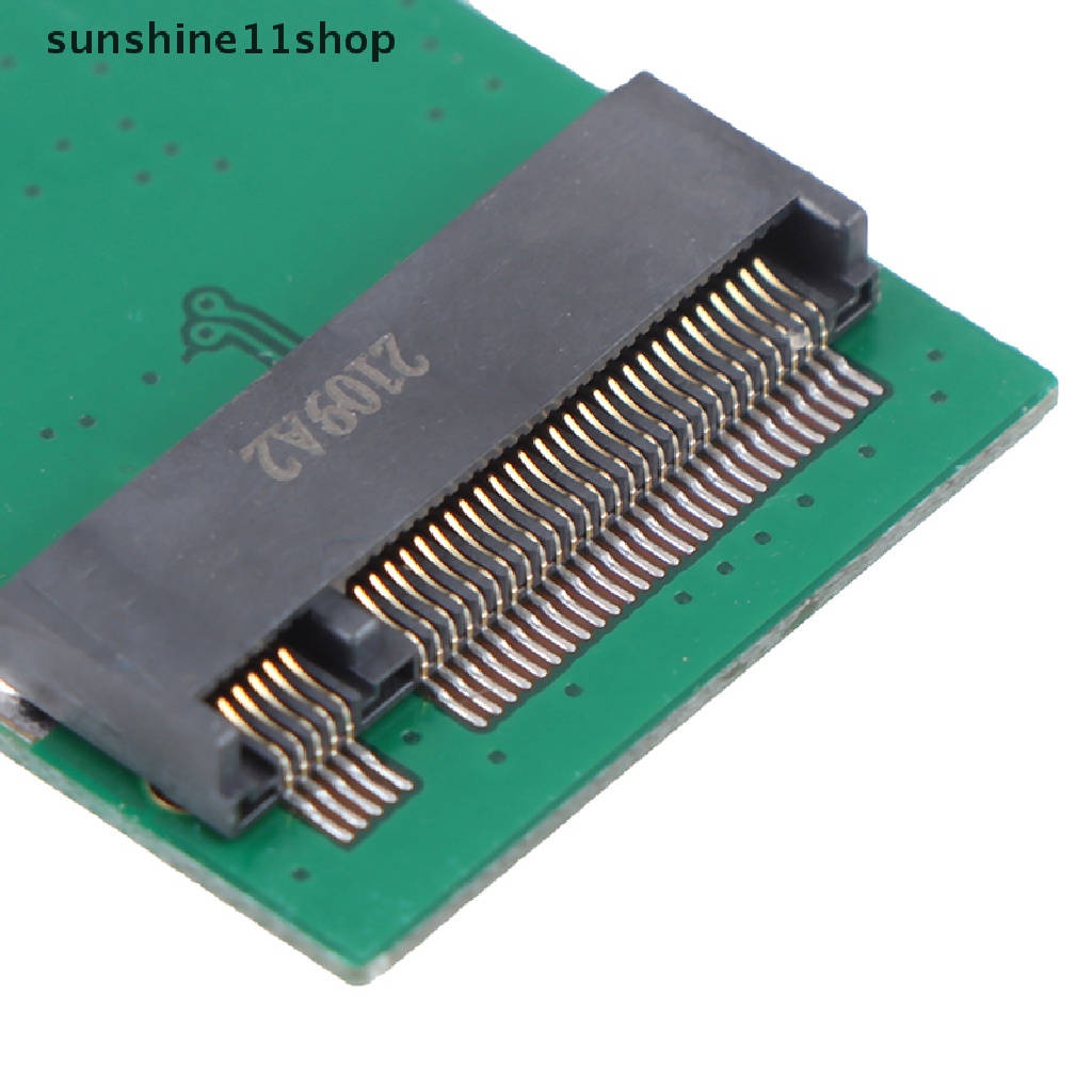 Sho Papan Adapter M.2 NGFF SSD Ke 17 + 7 Pin Untuk Macbook AIR 2012 A1466 A1465 N