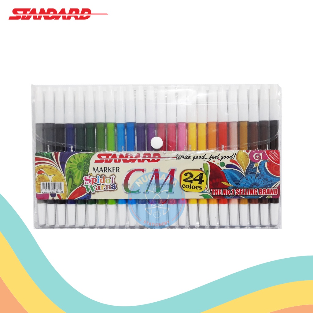 

SPIDOL 24 WARNA STANDARD CM-24 (1 PCS)