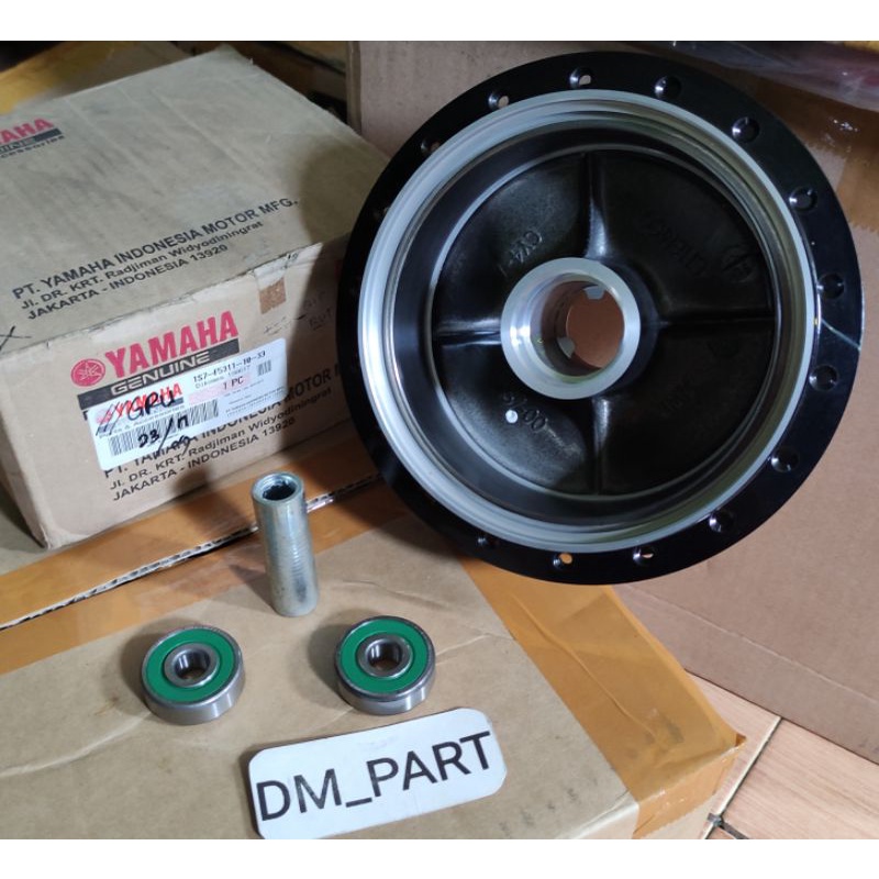 tromol trombol teromol hitam velg bearing laher klaher bos bosh bushing blk belakang yamaha jupiter 