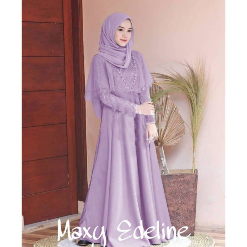 Maxi Edeline / Gamis / Gamis Termurah / Gamis wanita / gamis pesta / BRIDESMAIDS