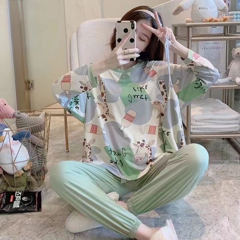 WM - Piyama PP Import Murah / piyama pp / piyama wanita / piyama cewek / piyama murah / piyama-Giraffe pouch