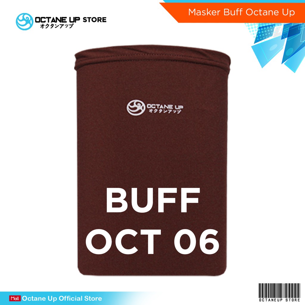 BUFF BANDANA SLAYER SYAL MASKER MOTOR ORIGINAL MULTIFUNGSI OCTANE UP-BUFF OCT 06