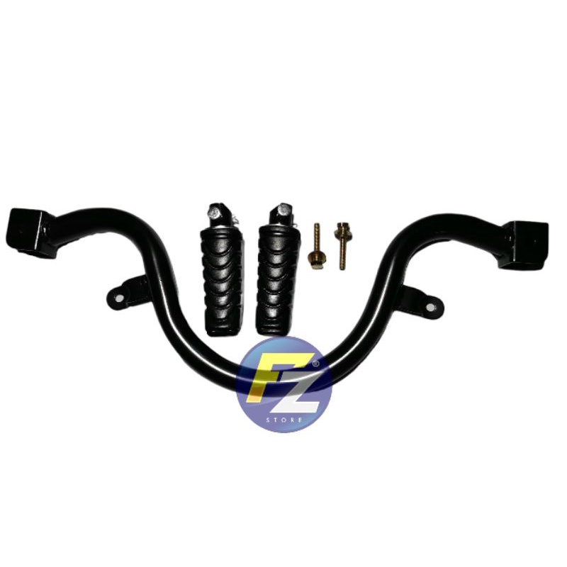 Pijakan Kaki depan Bastep Footstep Aksesoris motor Yamaha Mio Gear 125 s tahun 2020-2022 bisa (COD)