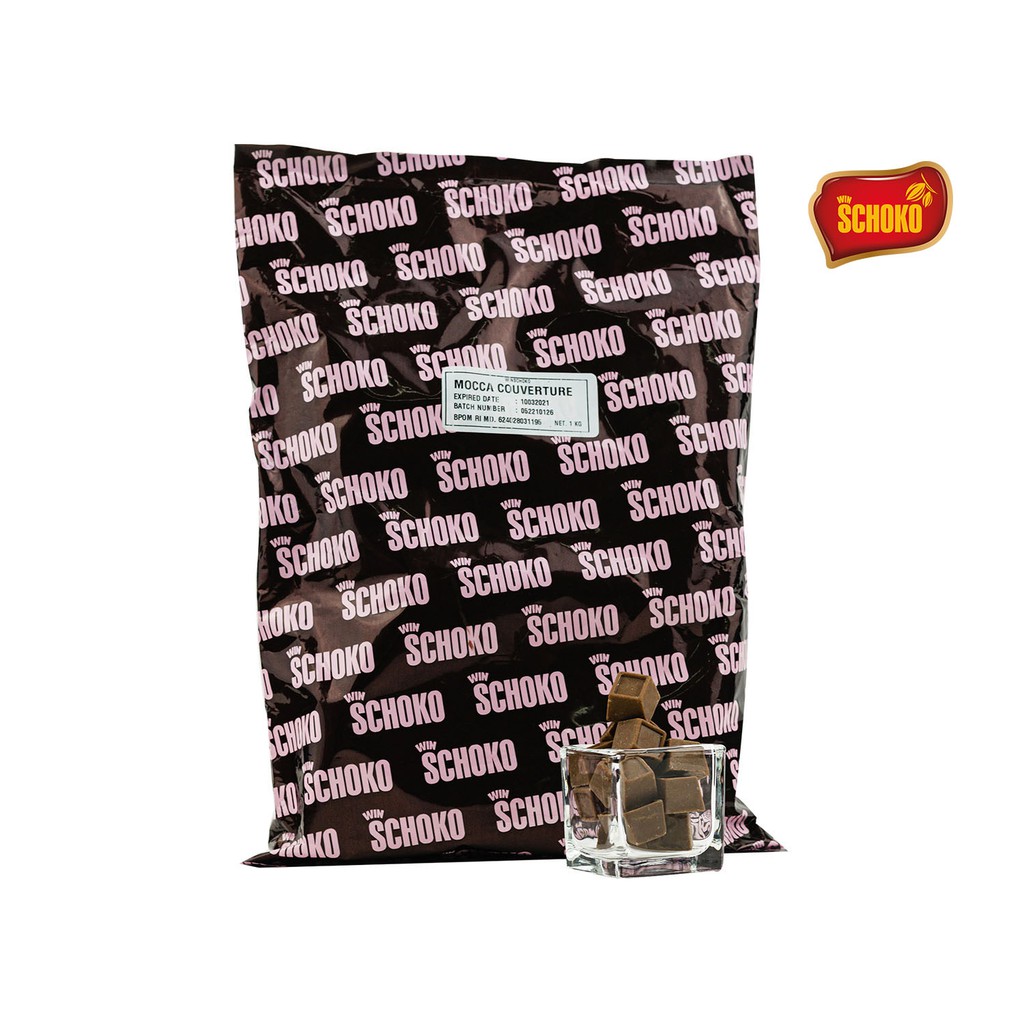 

SCHOKO White Couverture 1Kg / Coklat Batangan