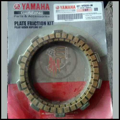 KAMPAS KOPLING KUPLING ORIGINAL YAMAHA BYSON-SCORPIO KODE PART: 537-WE63A-00 PLAT KOPLING