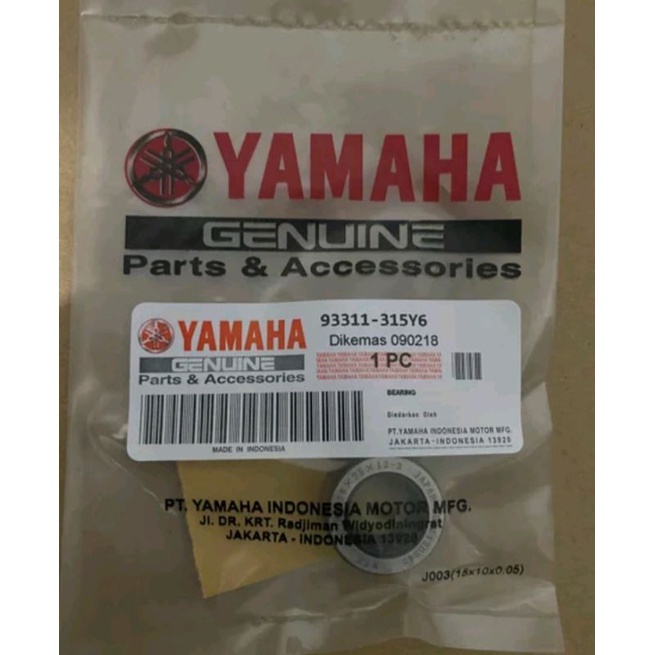 Bearing Bambu Laher Gardan Rasio Mio RX King NTN Japan Original