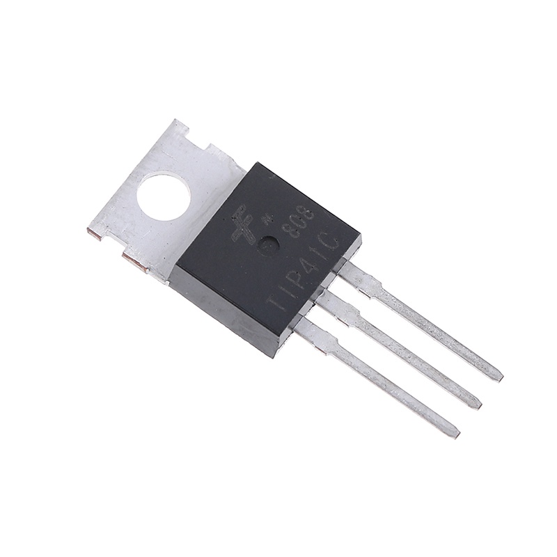 【Theredsunrisesiwy.id】10Pcs TIP41C TIP41 NPN transistor TO-220 new and high quality