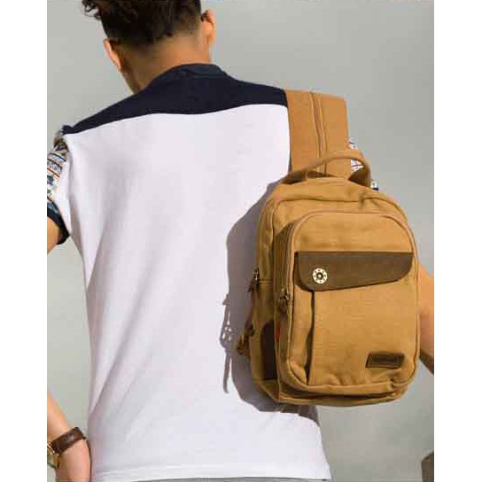 tas selempang pria kanvas import ts384