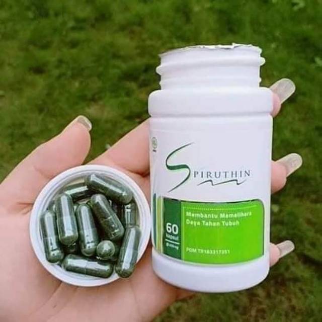 Suplemen Kapsul Spirulina