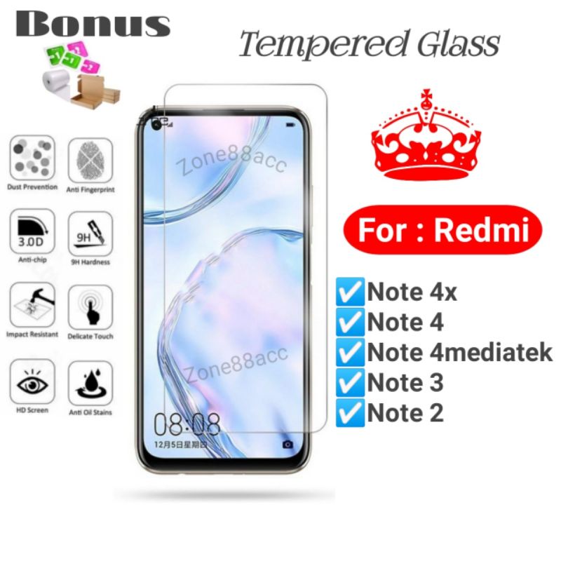 Antigores Tempered glass screen guard protector Redmi Note 4 4x 3 2 mediatek x TG Bening Antiblue Spy Blue light Full Garskin Lensa Lens Pelindung Layar Kamera ceramic kaca