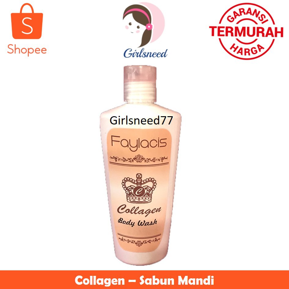 Sabun Mandi Collagen Faylacis Body Wash 250 ml