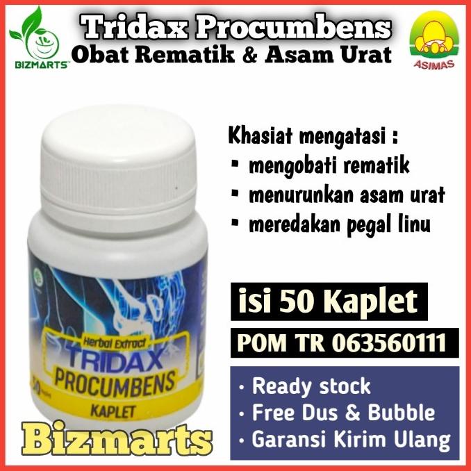 TERBARU Obat Asam Urat Kaplet Herbal Tridax Procumbens Super Ampuh & Mujarab /OBAT HERBAL ASAM URAT/