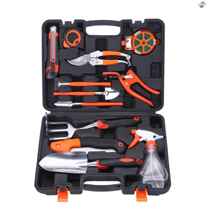 

12PCS / SET PERALATAN BERKEBUN GUNTING + PISAU + GARPU + GUNTING + POT SGDS3151C
