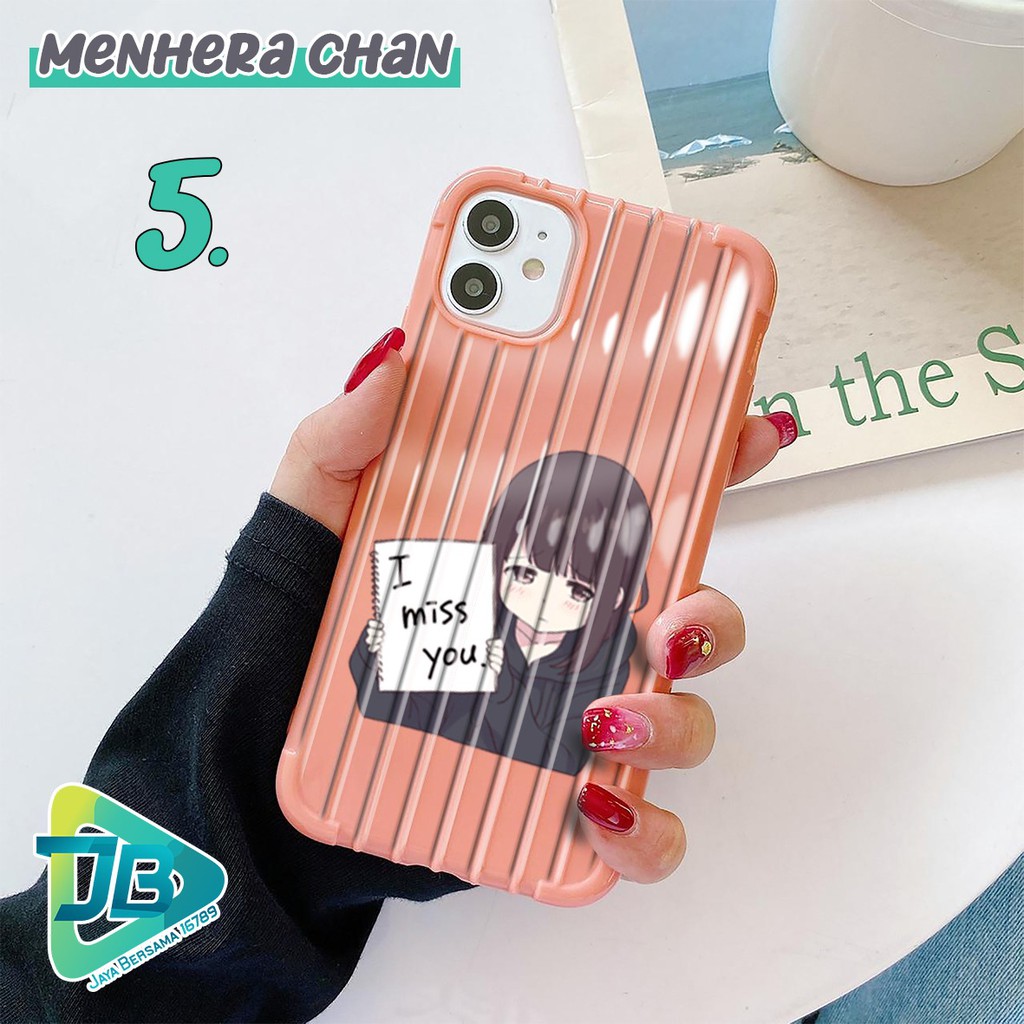 Softcase MENHERA CHAN Realme C1 C2 C3 1 2 3 5 5i 5s 6 7 pro narzo JB3450