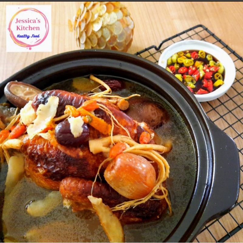 

Sup Ayam Tim Herbal-Herb Chicken Soup