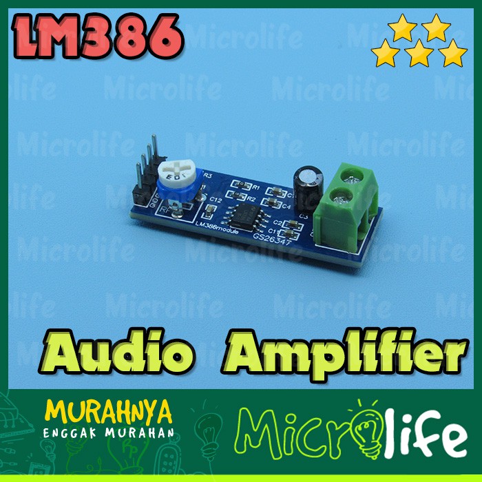 LM386 Audio Amplifier Module