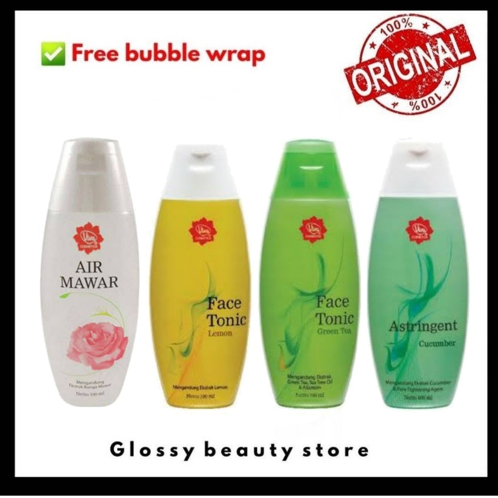 BPOM Viva Air Mawar lemon greentea green tea